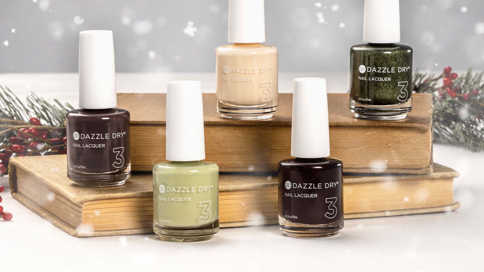 Winter Wishes Collection - Nail Lacquer by Dazzle Dry