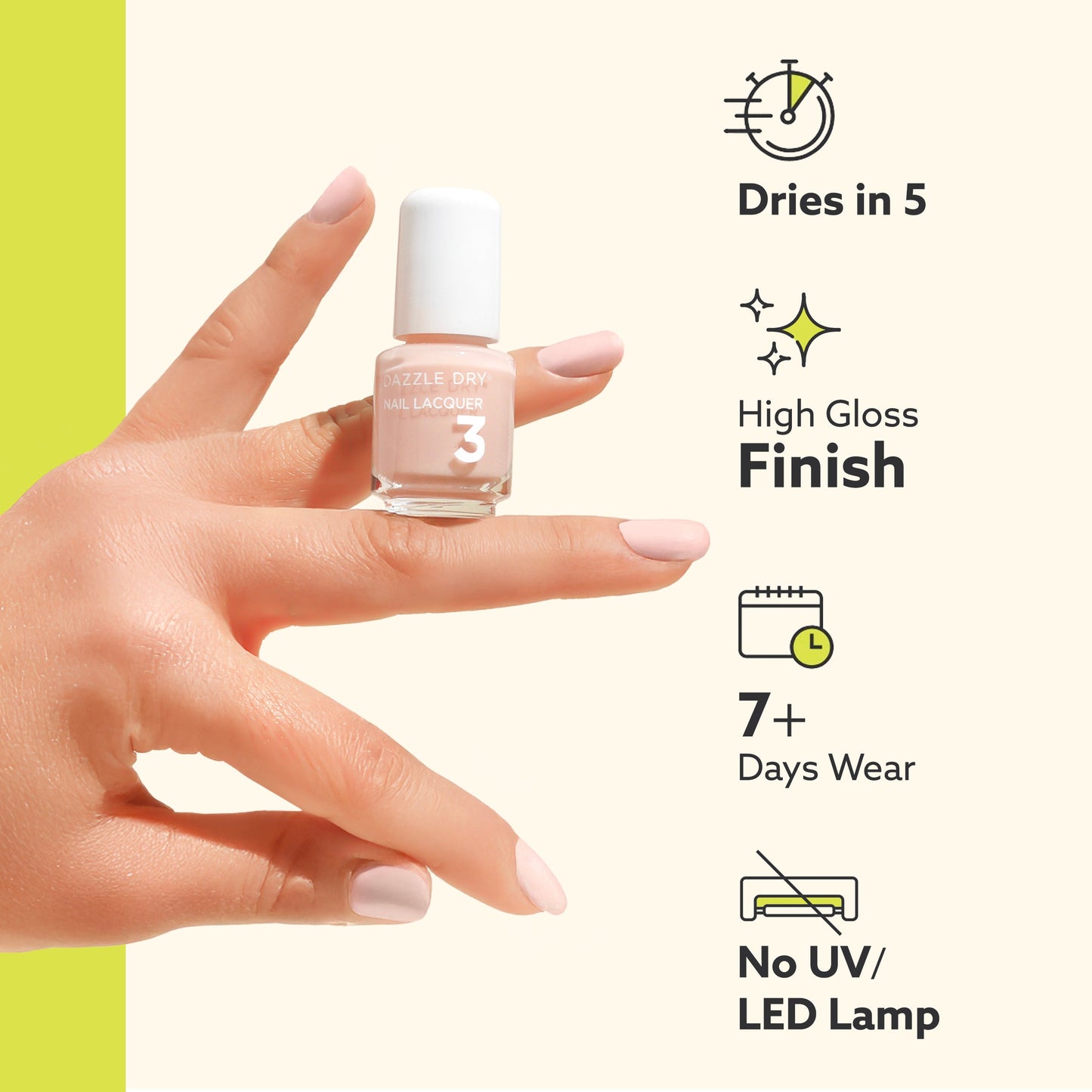 Infograph - Nitocellulose free, Non-toxic, Vegan, Cruelty Free, Made in the USA