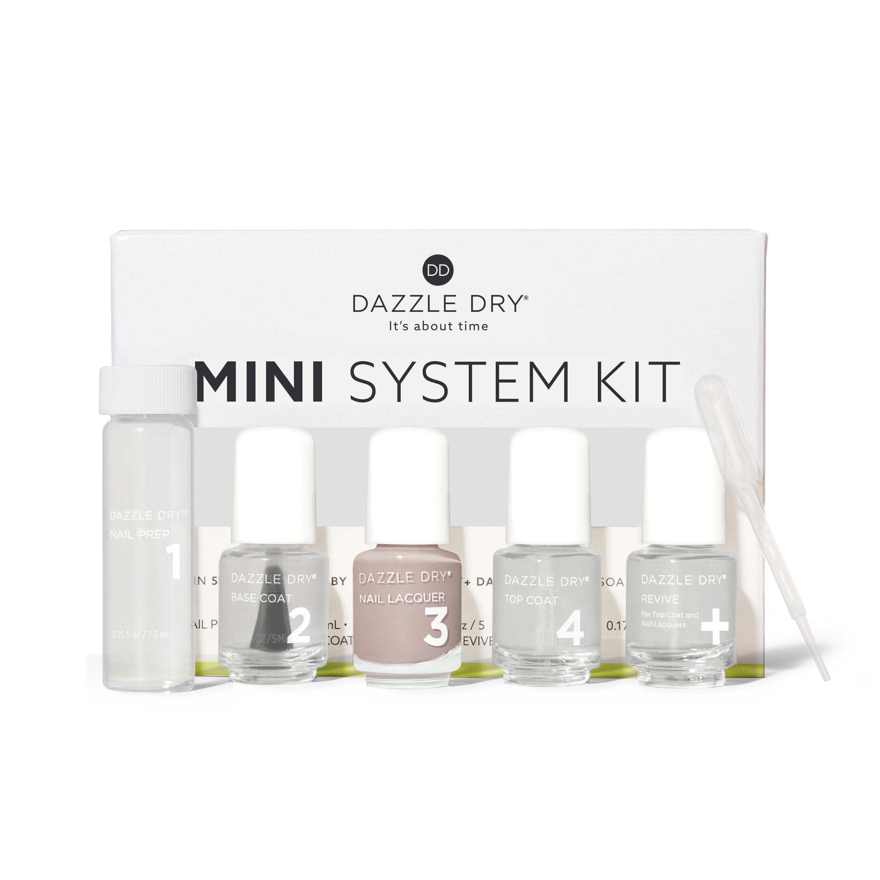 Broadway Beige Mini Kit – Nail Polish by Dazzle Dry