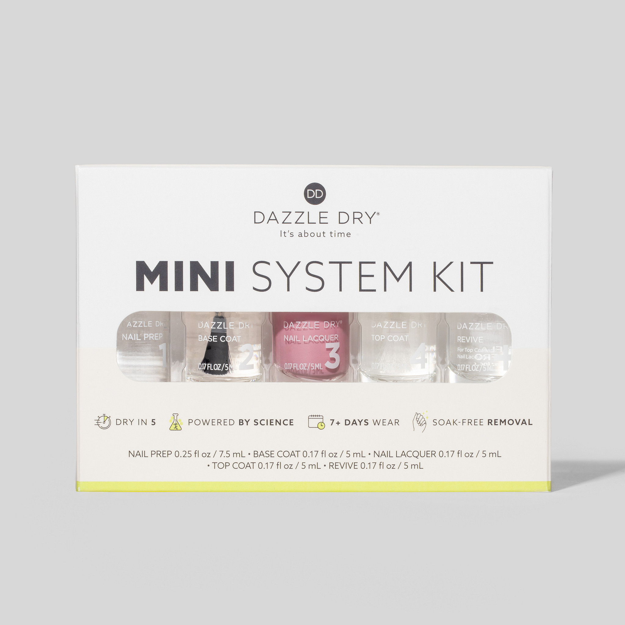 Picking Peonies Mini Kit - Nail Polish by Dazzle Dry