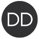 Grey Dazzle Dry DD logo favicon.