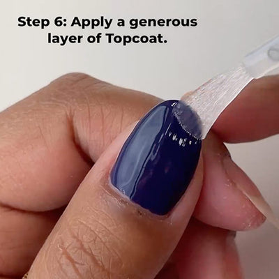 How to apply Flair - Dazzle Dry nail lacquer