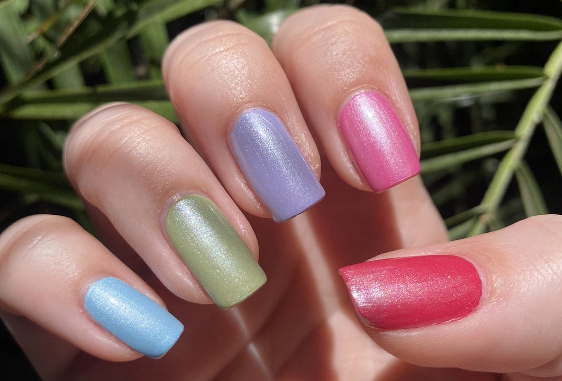 How to Mix & Match Nail Colors