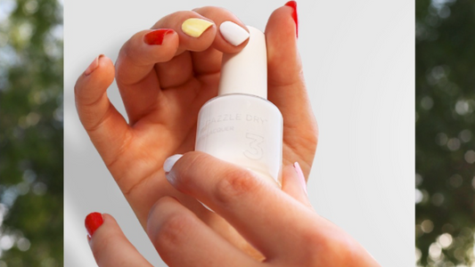 White Dazzle Dry nail lacquer