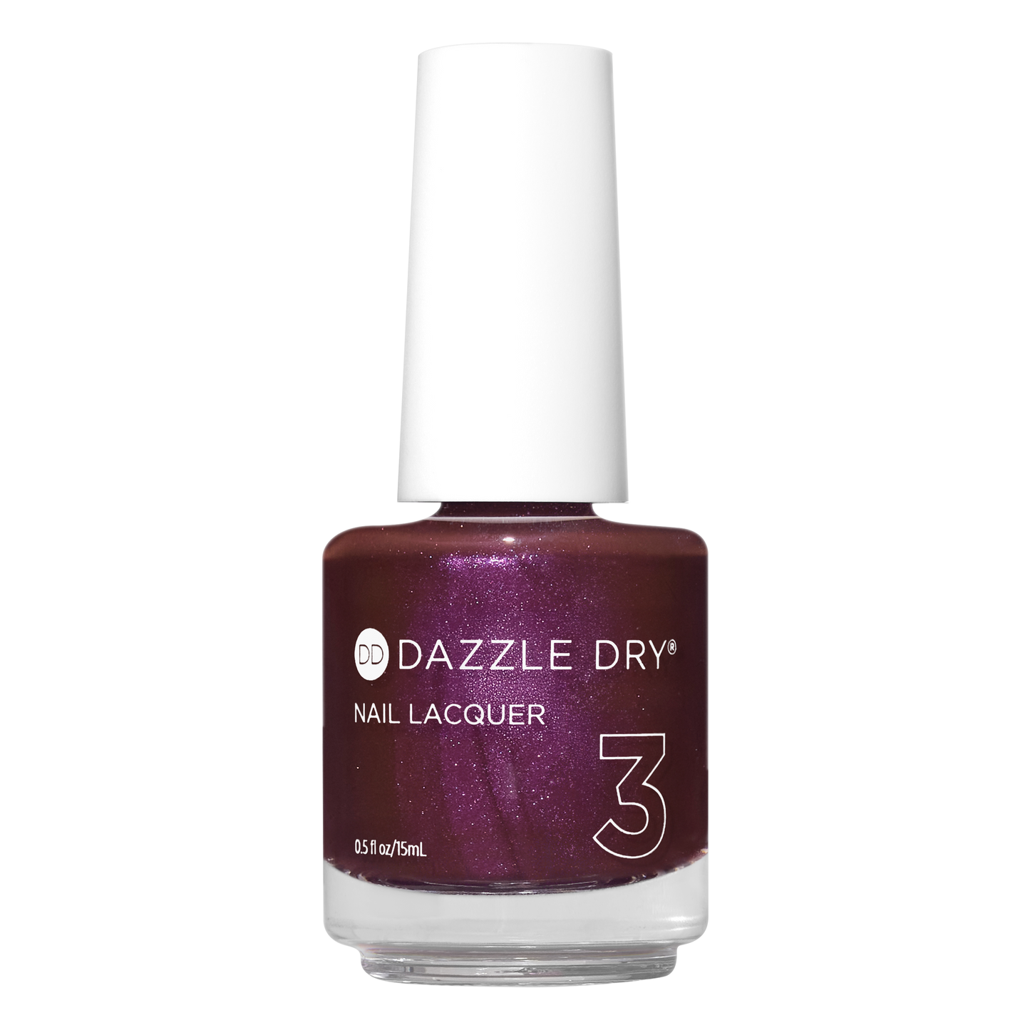 Spiced Plum Nail Lacquer by Dazzle Dry