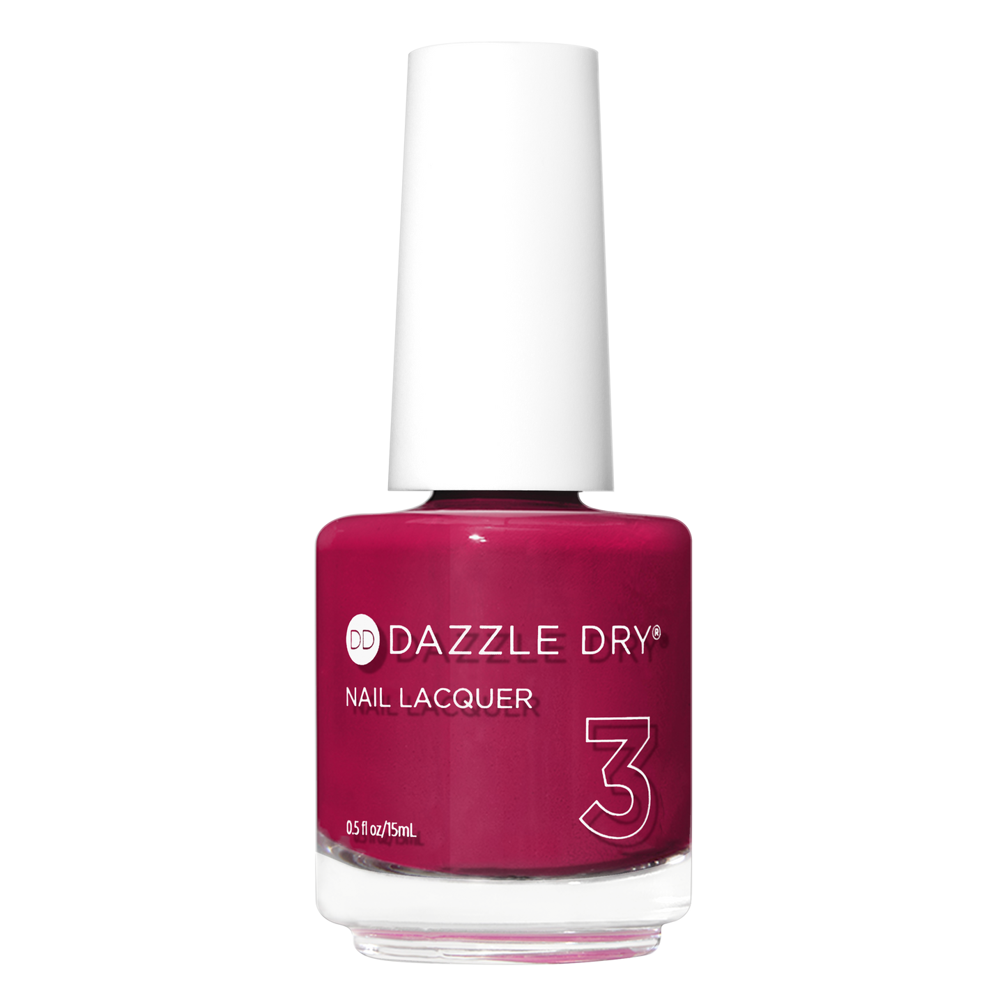 Dazzle Dry Raspberry Rush full-size Lacquer bottle