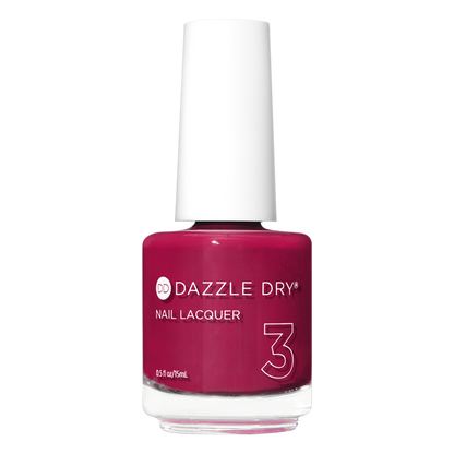 Dazzle Dry Raspberry Rush full-size Lacquer bottle