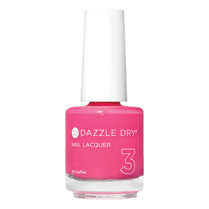 Raspberry Creme Nail Lacquer by Dazzle Dry