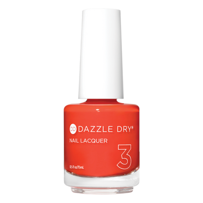 Red Hot Chilli Nail Lacquer by Dazzle Dry