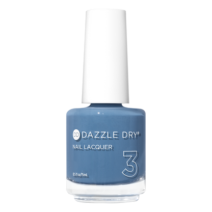 Dazzle Dry Varsity Blues full-size Lacquer bottle