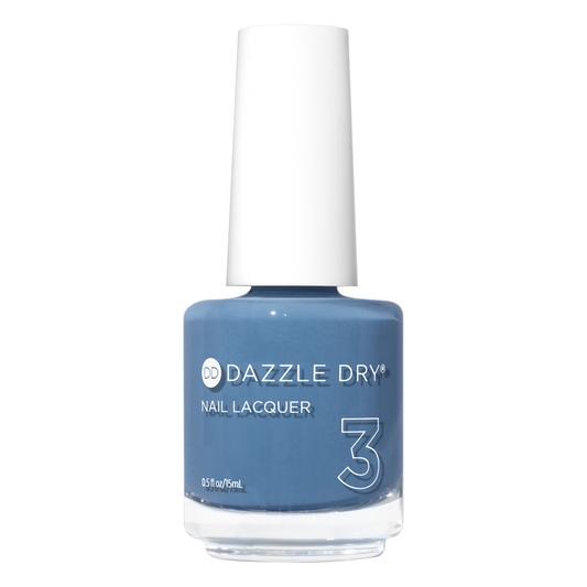 Dazzle Dry Varsity Blues full-size Lacquer bottle