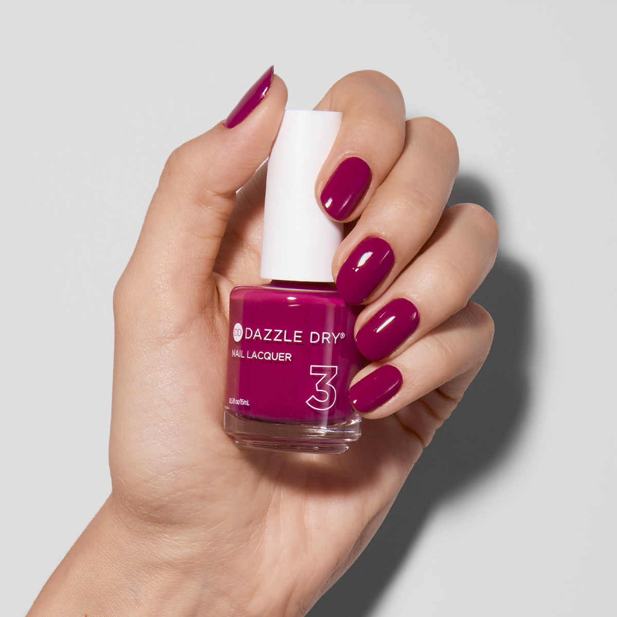 Raspberry Rush - Nail Polish by Dazzle Dry