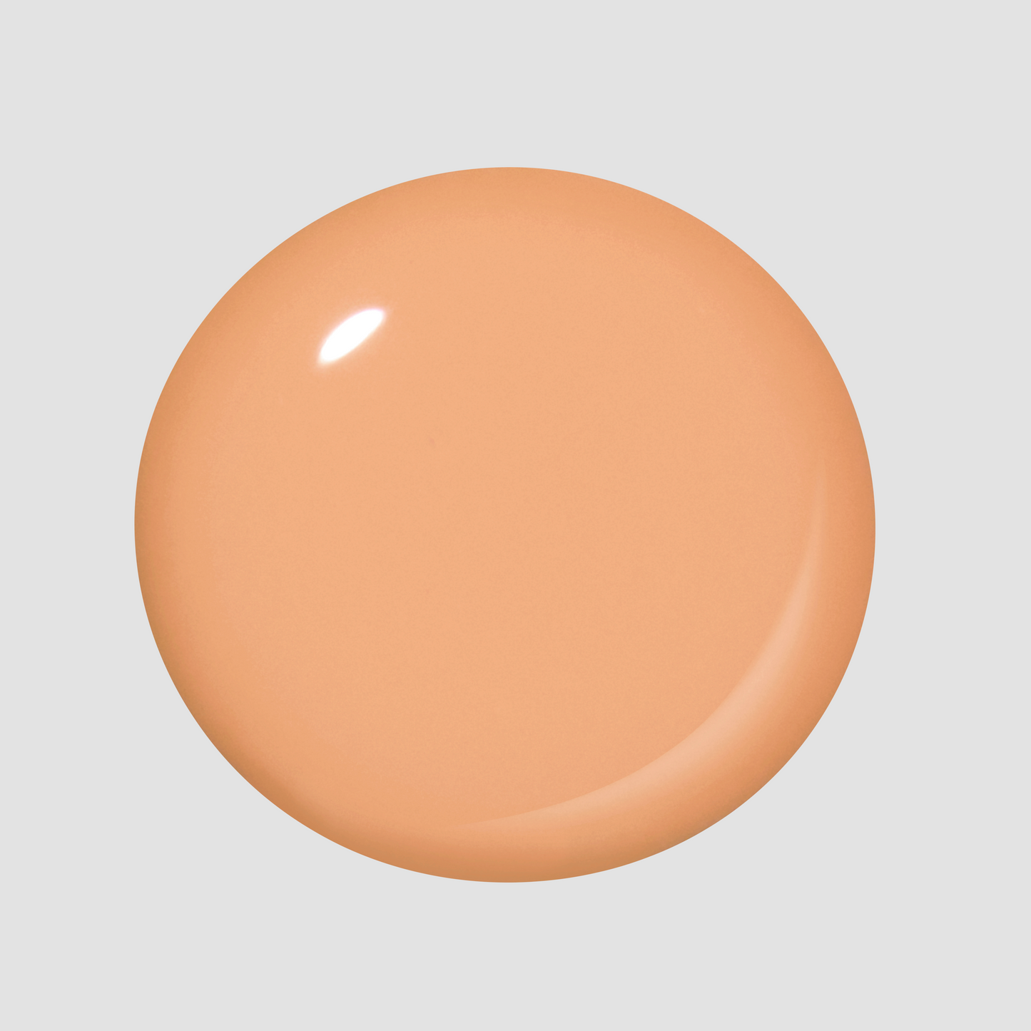 Creamsicle Sorbet Lacquer Color Swatch Dot