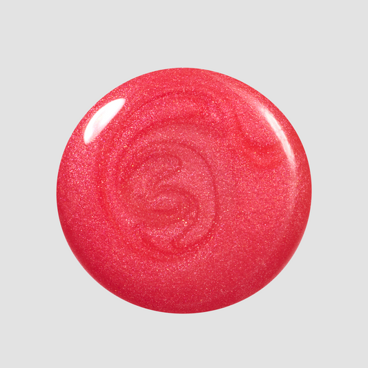 Poolside Pink Lacquer Color Swatch Dot