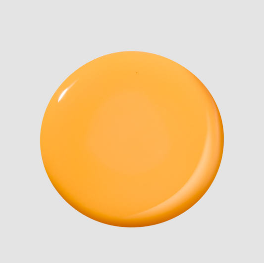 Go Go Mango Lacquer Color Swatch Dot