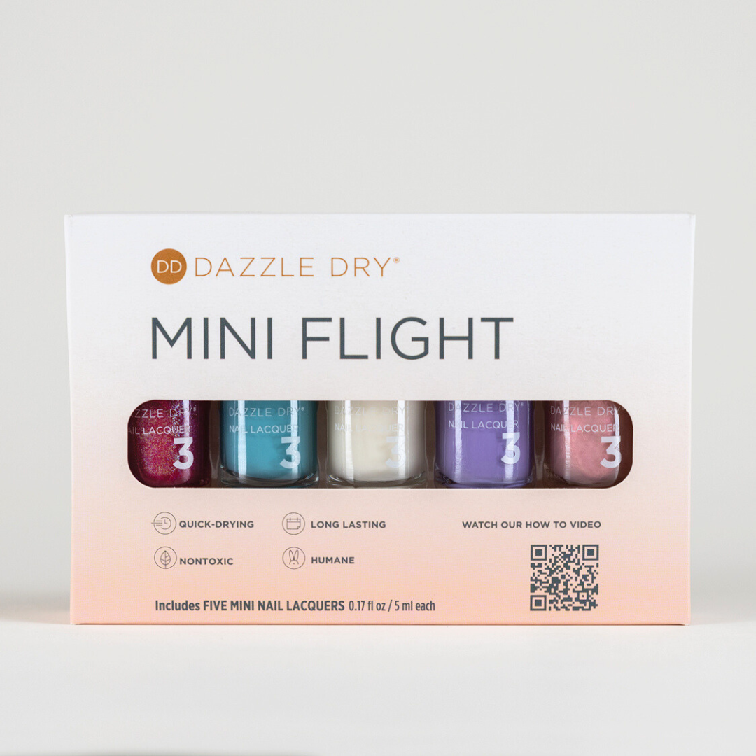 Whimsy Wonders Mini Flight - Dazzle Dry nail lacquers