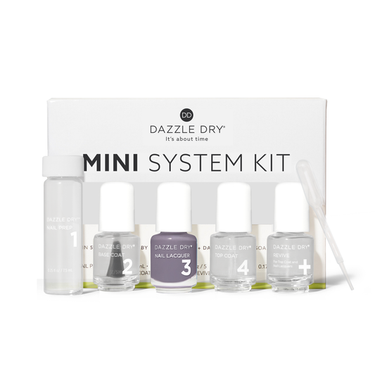 Anticipation Mini Kit - Mini Nail Prep Bottle, Mini Base Coat Bottle, Anticipation Mini Nail Lacquer Bottle, Mini Top Coat Bottle, Mini Revive Bottle