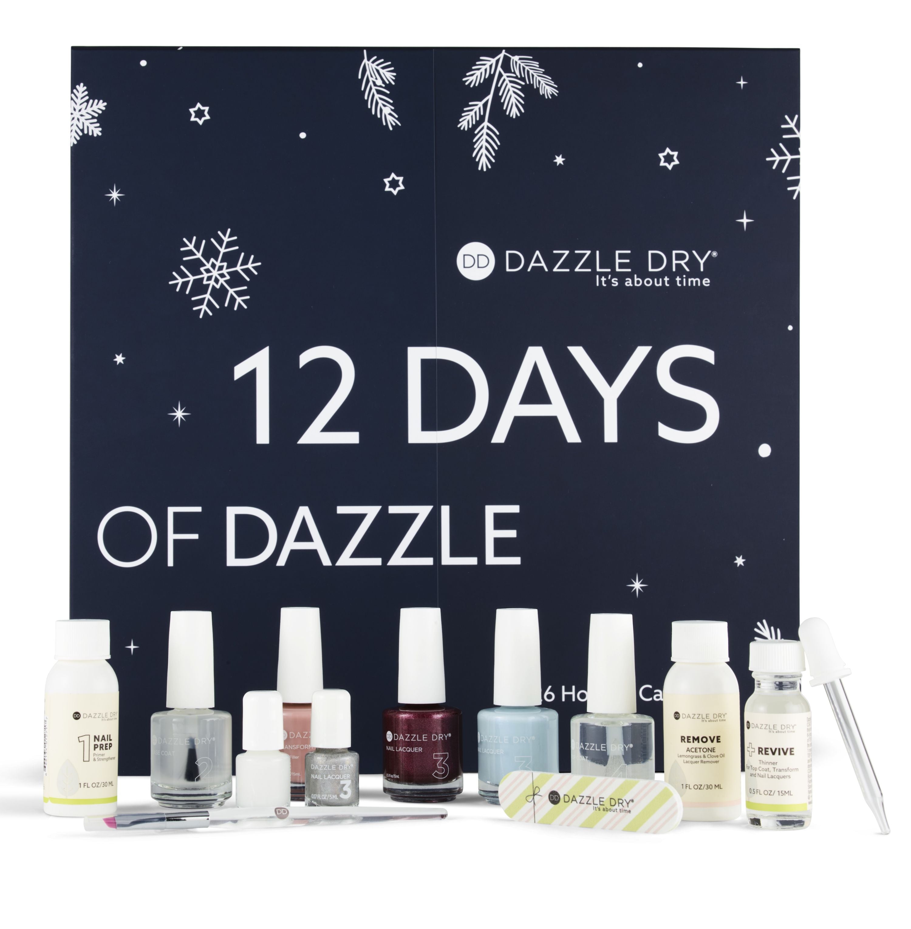 12 Days of Dazzle Holiday Calendar – Dazzle Dry