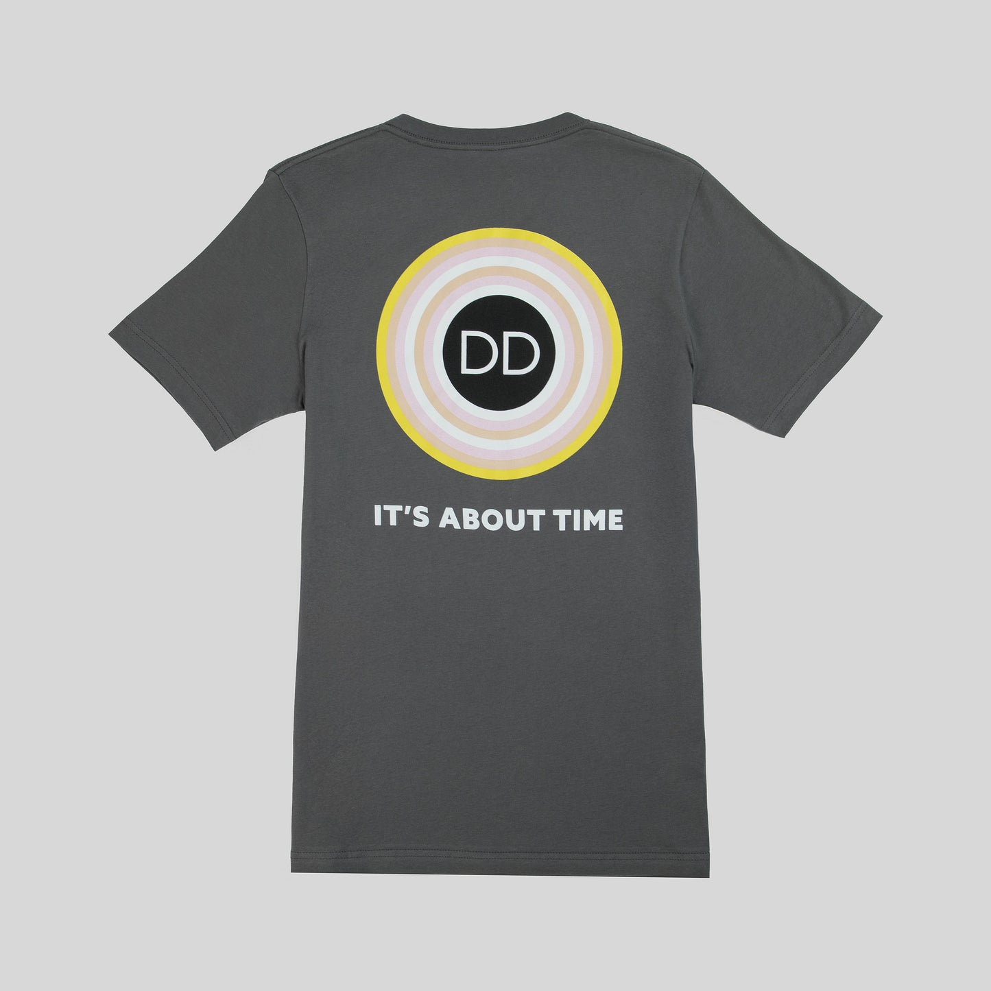 V-Neck grey tee back