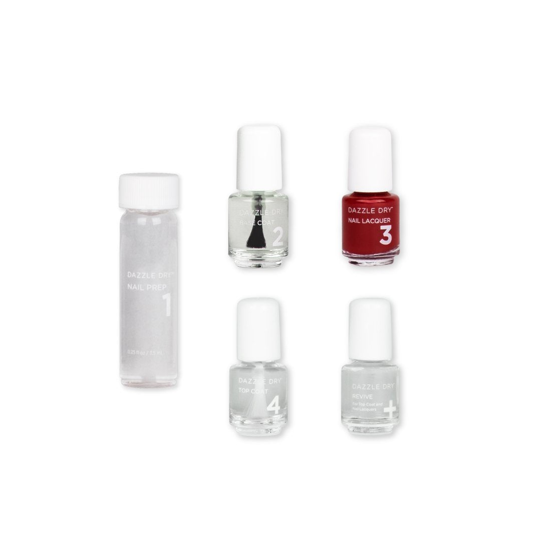 Dazzle Dry Nail Lacquer - Fast Track Cherry