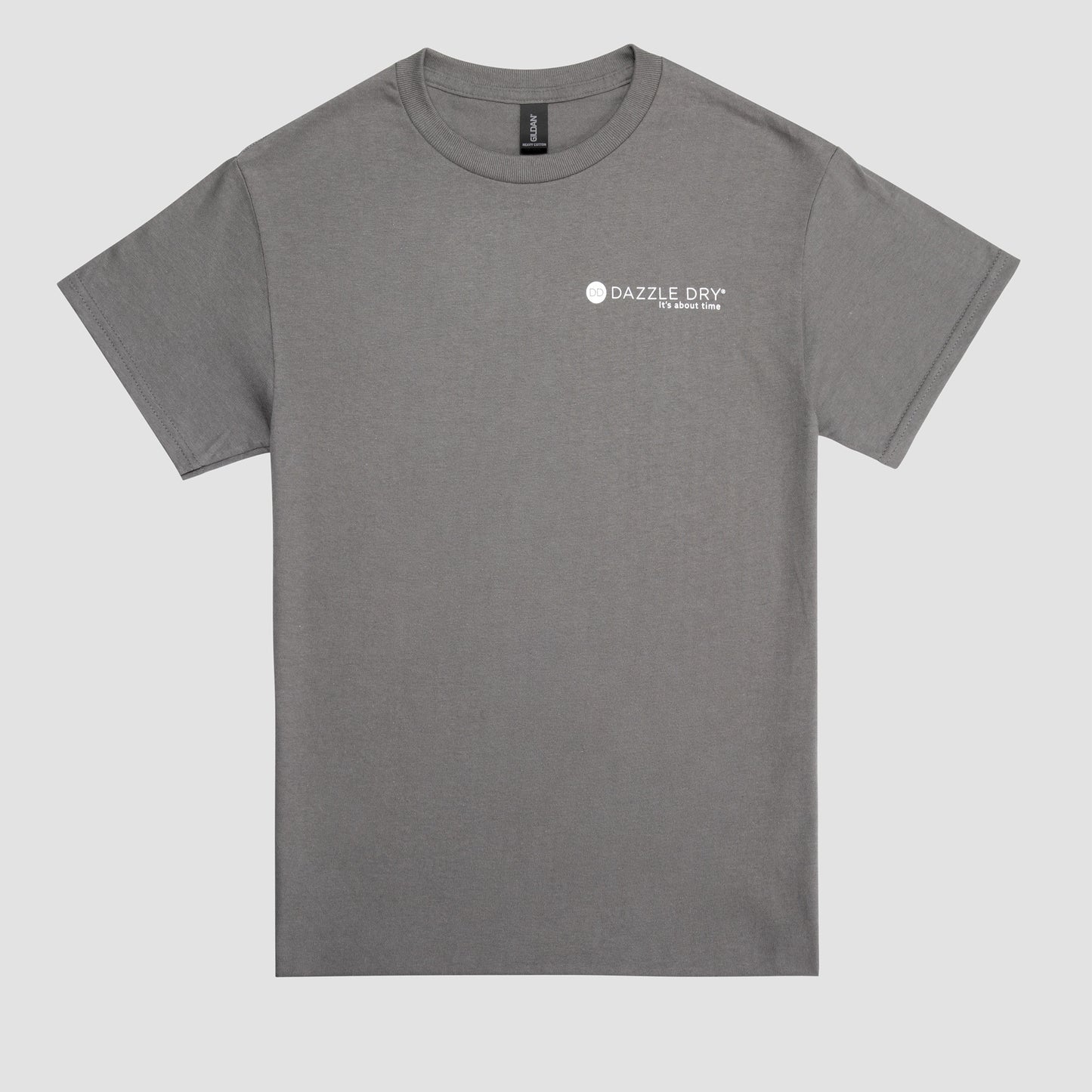 Grey Crew Shirt Front