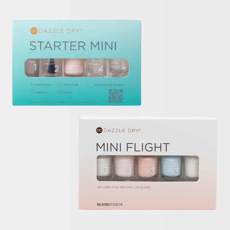 Starter Mini Kit + French Manicure Mini Flight