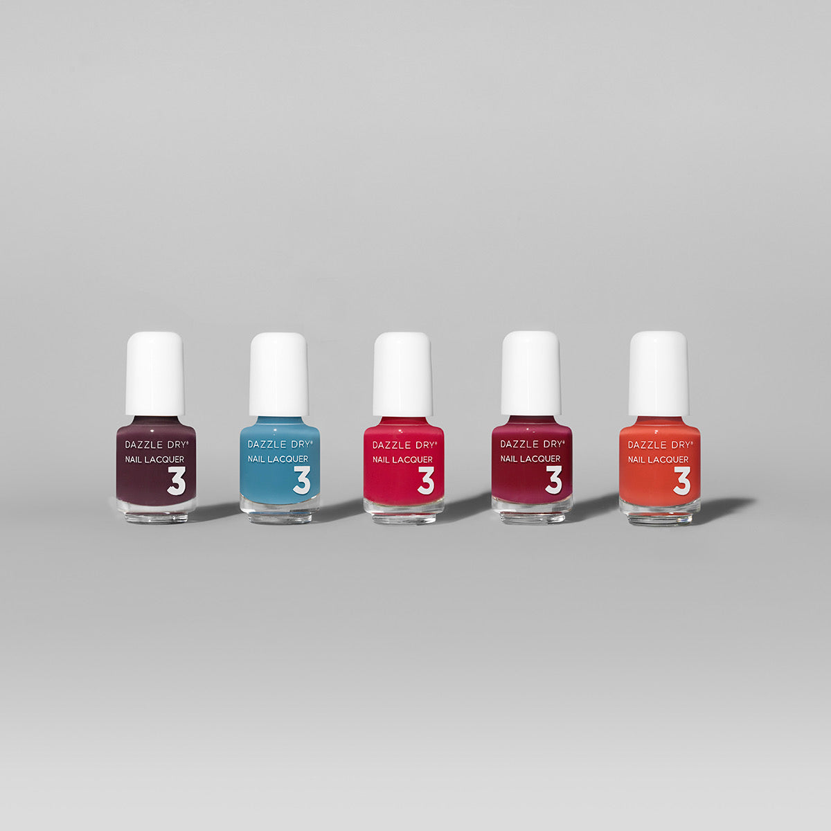 Carnival Mini Flight | Mini Nail Lacquer by Dazzle Dry