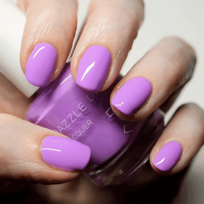 Hand Holding Mini Size In The Moment Painted on the nails