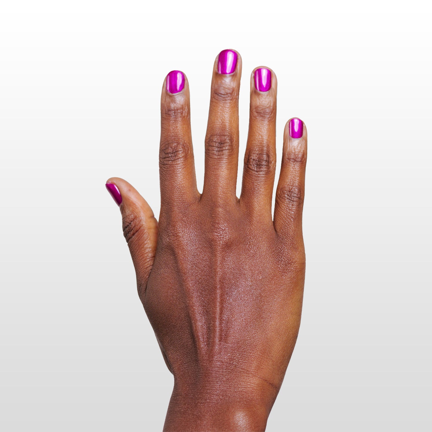 Hand with Kaleidoscope painted on nails