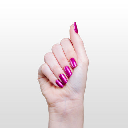 Hand with Kaleidoscope painted on nails