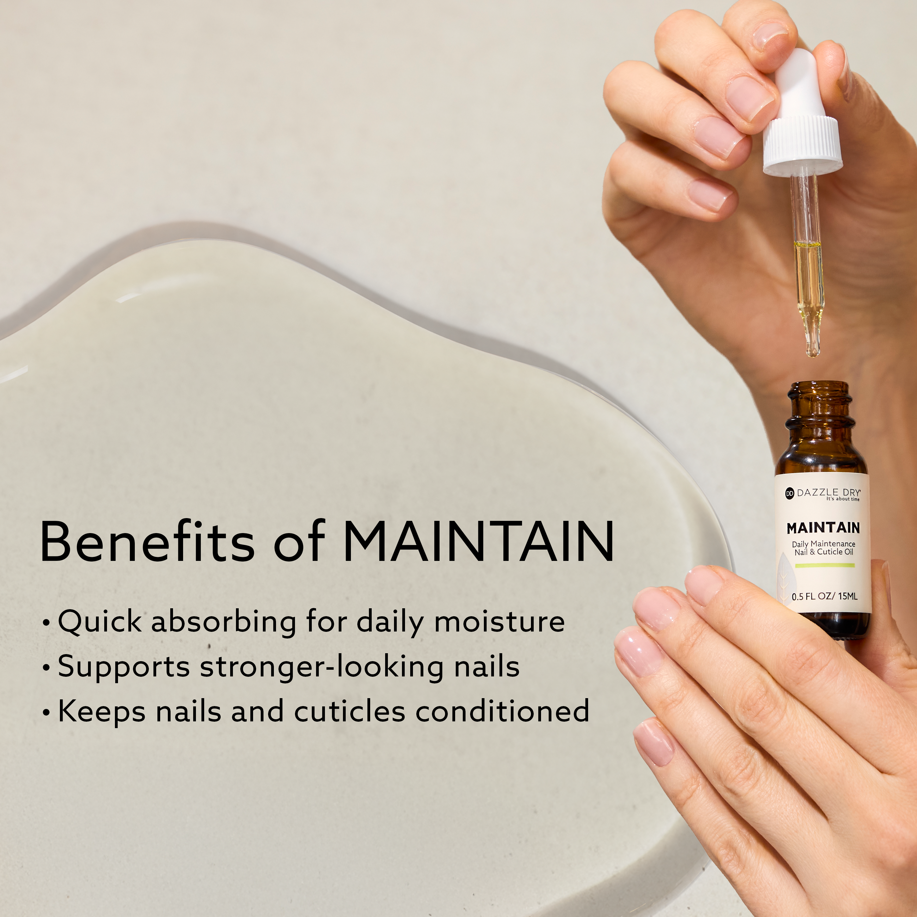 Dazzle Dry MAINTAIN Nail & Cuticle Oil - Thumbnail 4
