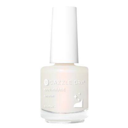 Dazzle Dry nail polish bottle on a white background