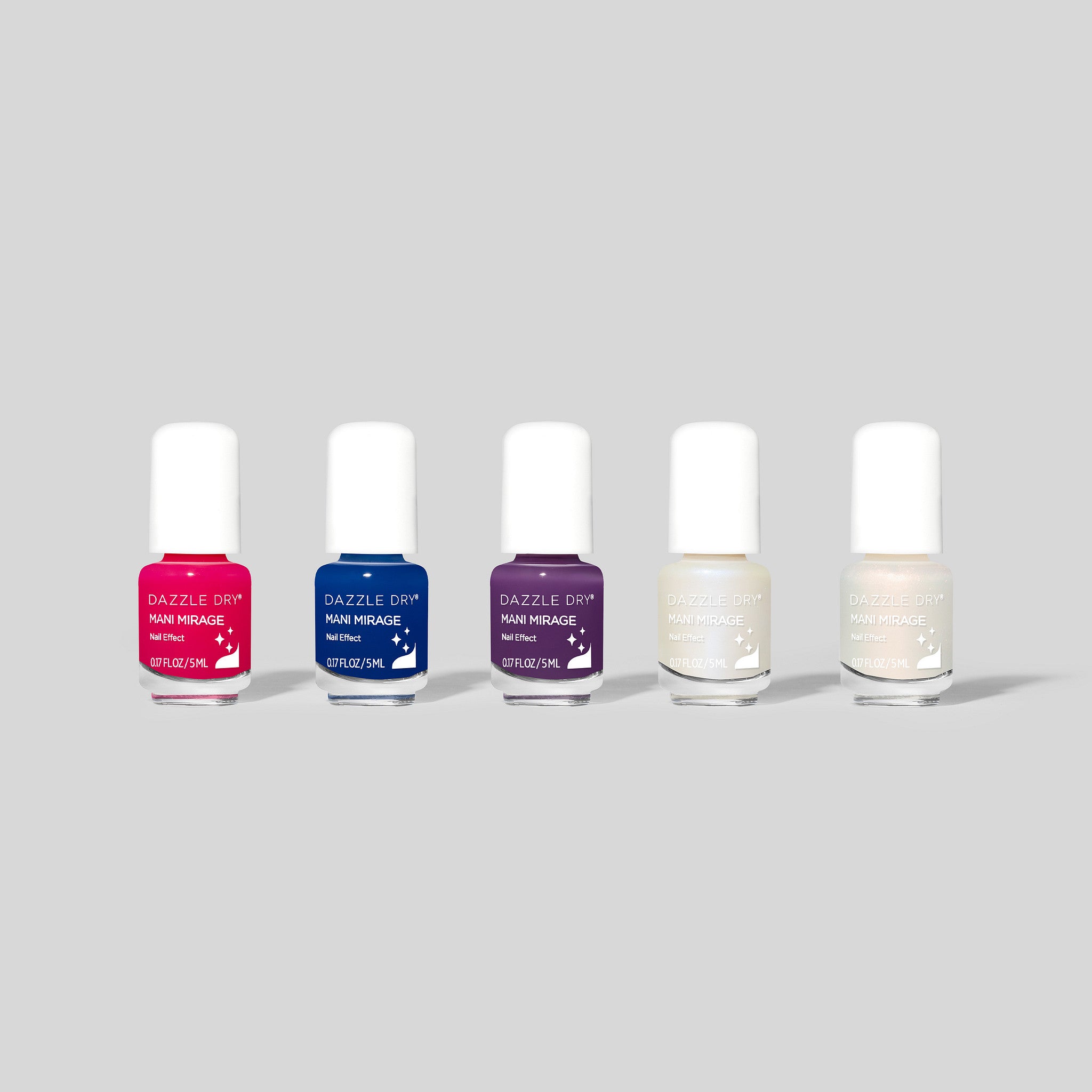 Mani Mirage Mini Flight | Mini Nail Polish by Dazzle Dry