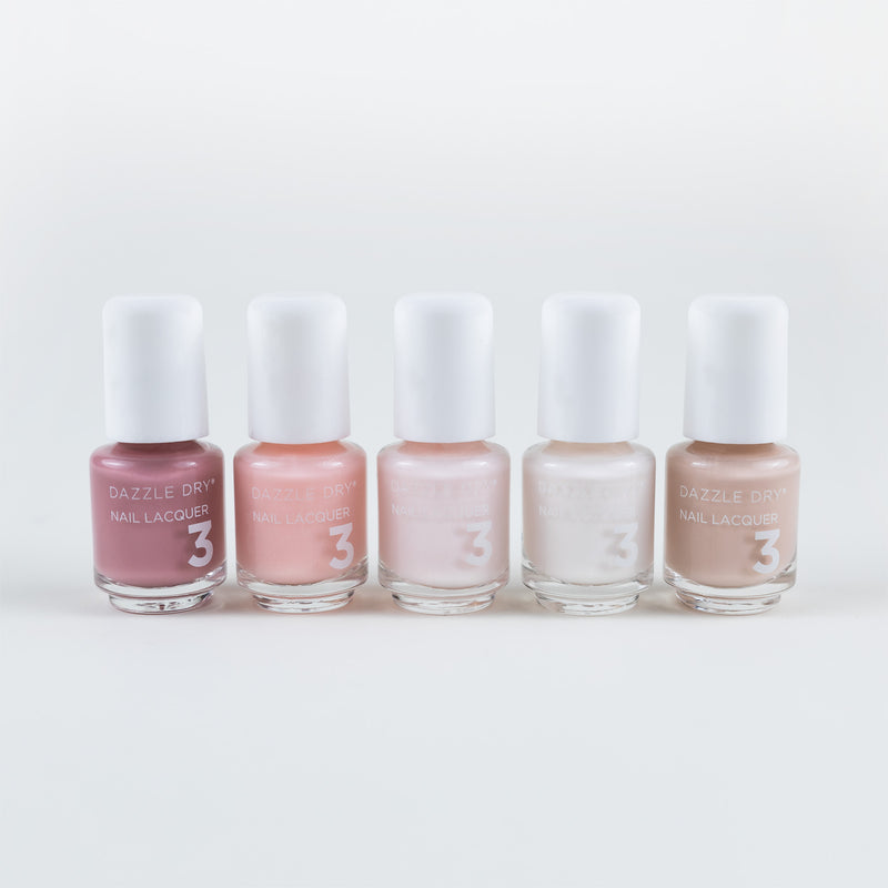 Less Is Mauve Mini Nail Lacuqer, Livin' La Vida Yoga Mini Nail Lacquer, Touch Of Love Mini Nail Lacquer, At First Blush Mini Nail Lacquer, Boss Mini Nail Lacquer