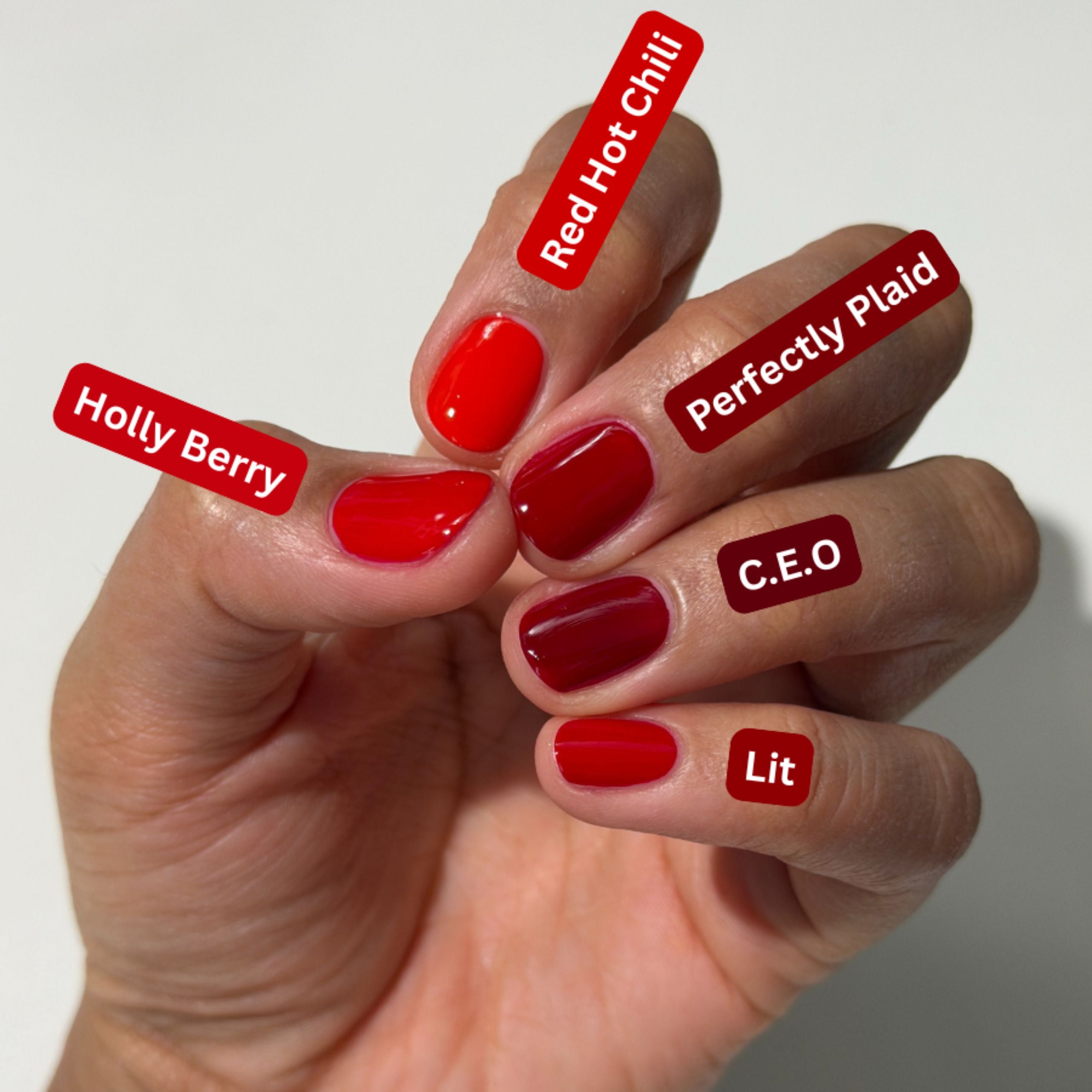 Perfectly Plaid | Quick-Drying Vegan Nail Polish by Dazzle Dry