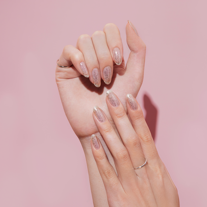 Hands with Shooting Star painted on nails