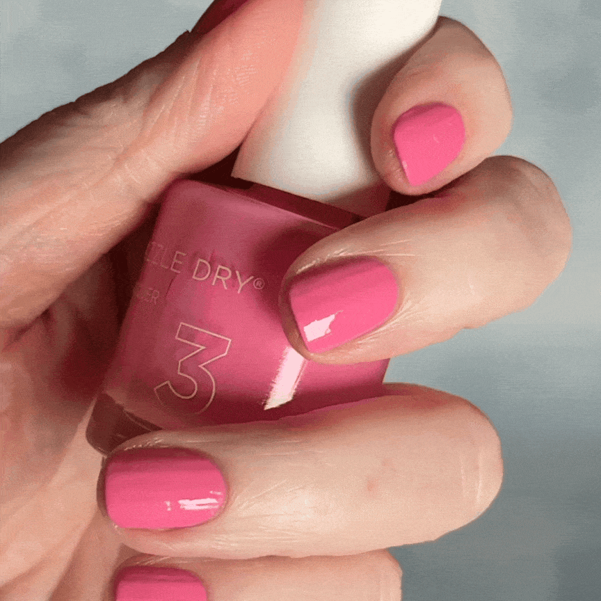 Gif of Soulmate lacquer painted on nails
