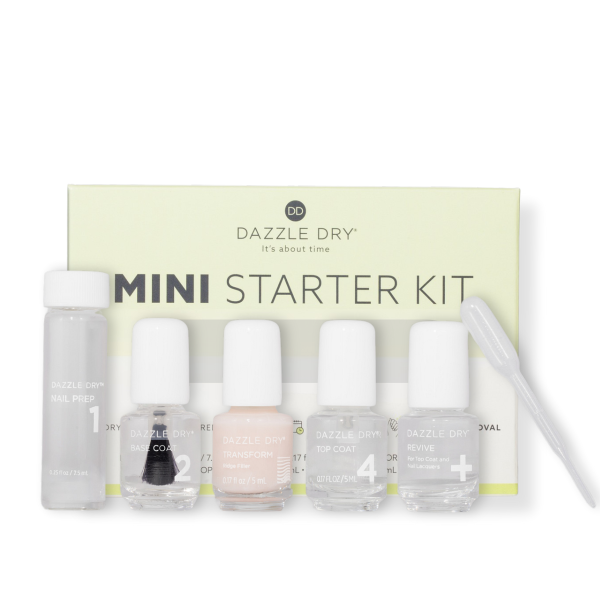 Starter Mini Kit – Mini Nail Lacquers by Dazzle Dry