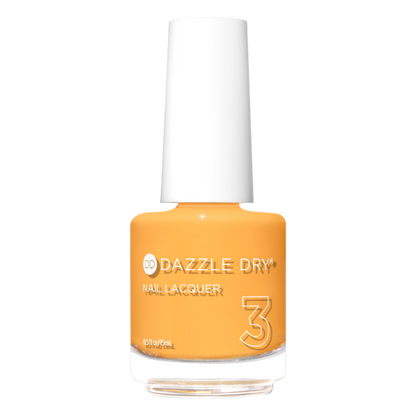 Hand Holding Mini Size Go Go Mango Painted on the nails