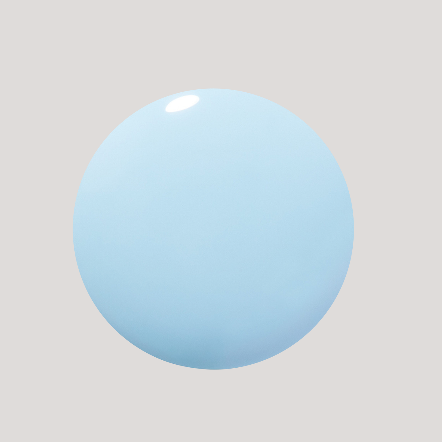 Lotion Please Lacquer Color Swatch Dot