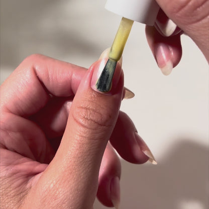 Painting Solstice Ag Test Copy on nails