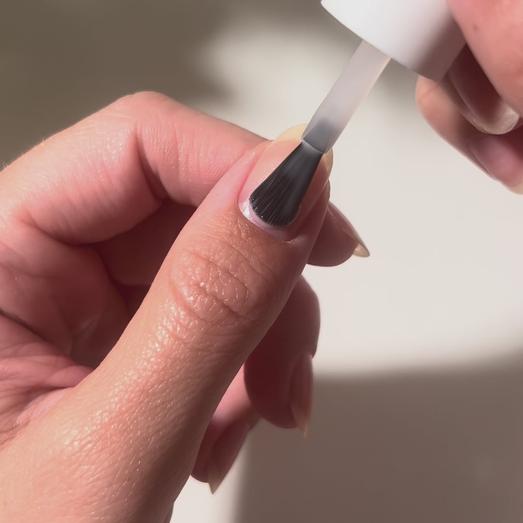 Painting Prima Ballerina on nails