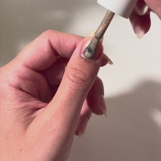Painting Light Year on nails