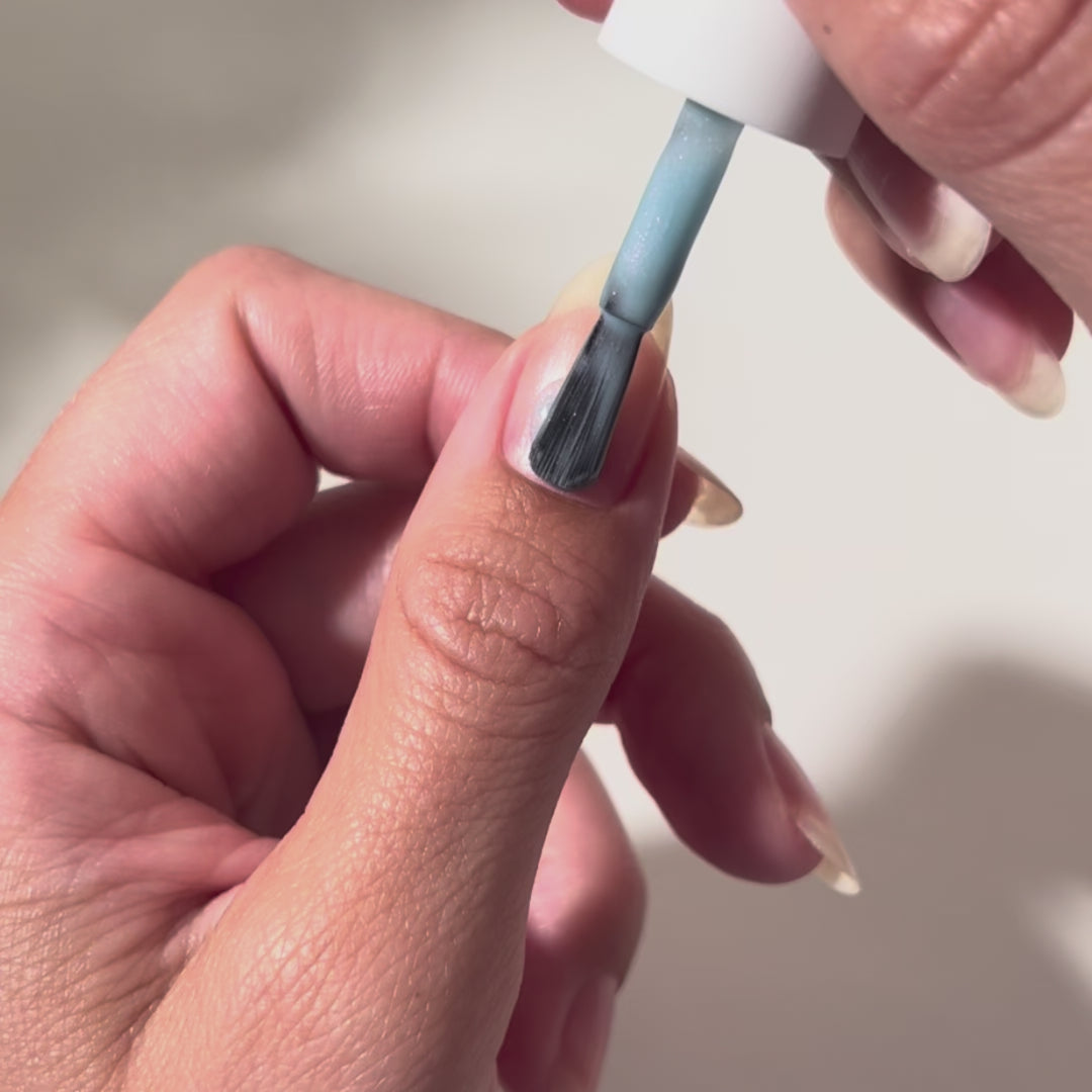 Painting Ski Lift on nails