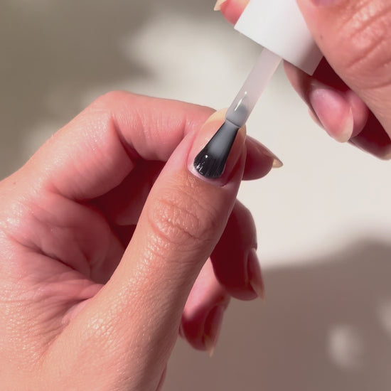 Painting Peacefully Me on nails