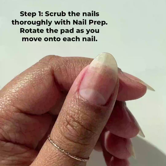 Painting Sultry Samba on nails