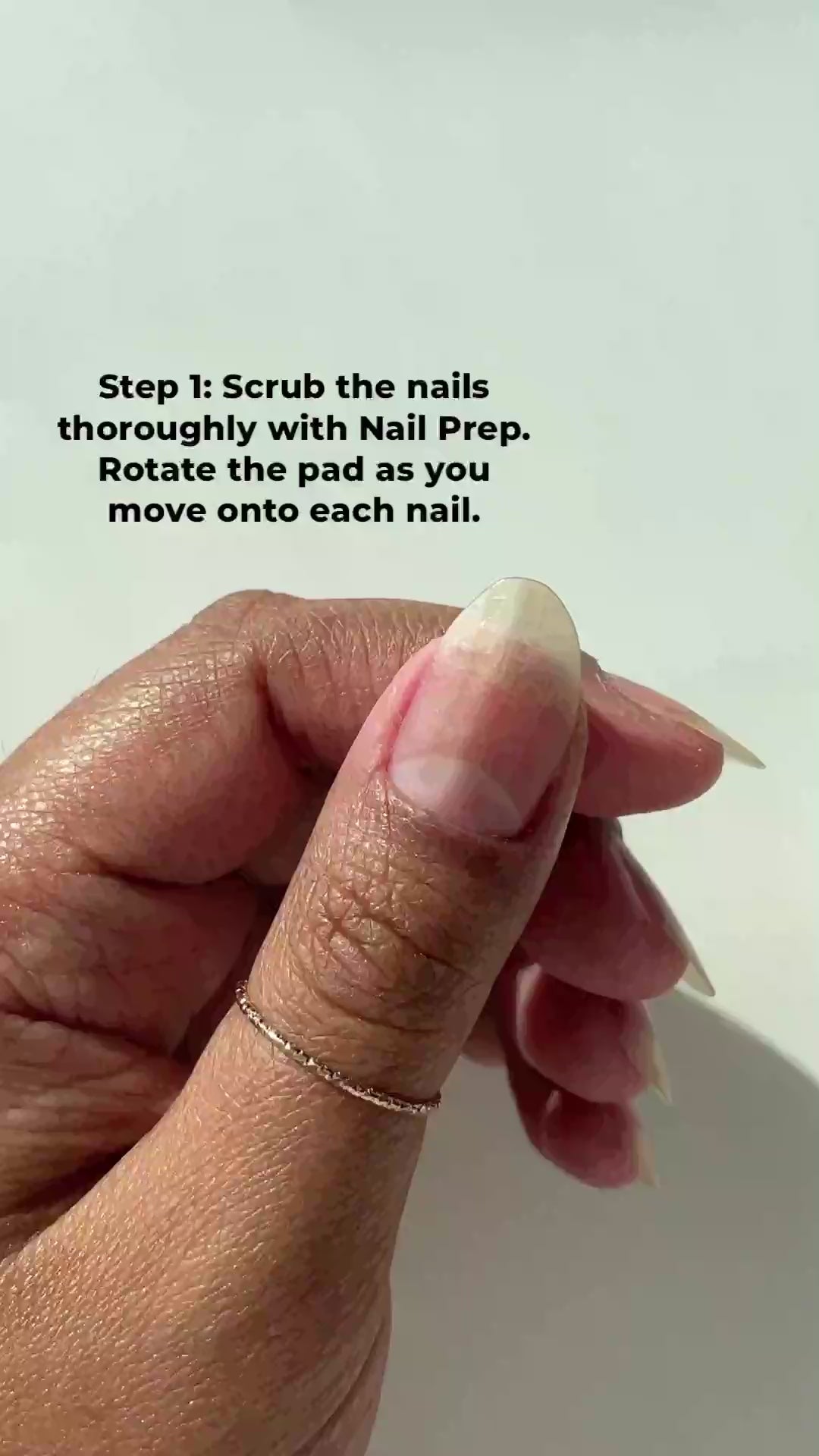 Painting Sultry Samba on nails