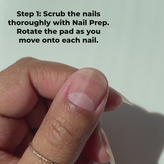 Painting Checkmate on nails