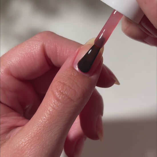 Painting Sweet and Juicy on nails
