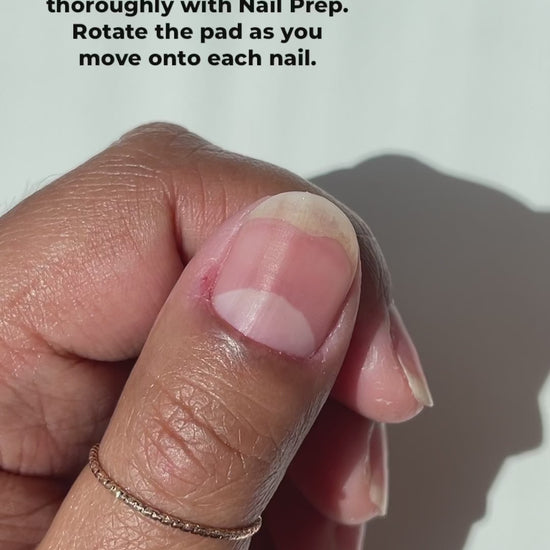 Painting Faith on nails